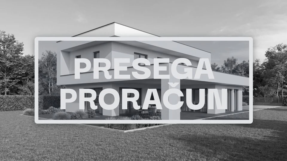 Arhitekt vam je zrisal sanjsko hišo. Proračun pa je bil presežen za 50 %.