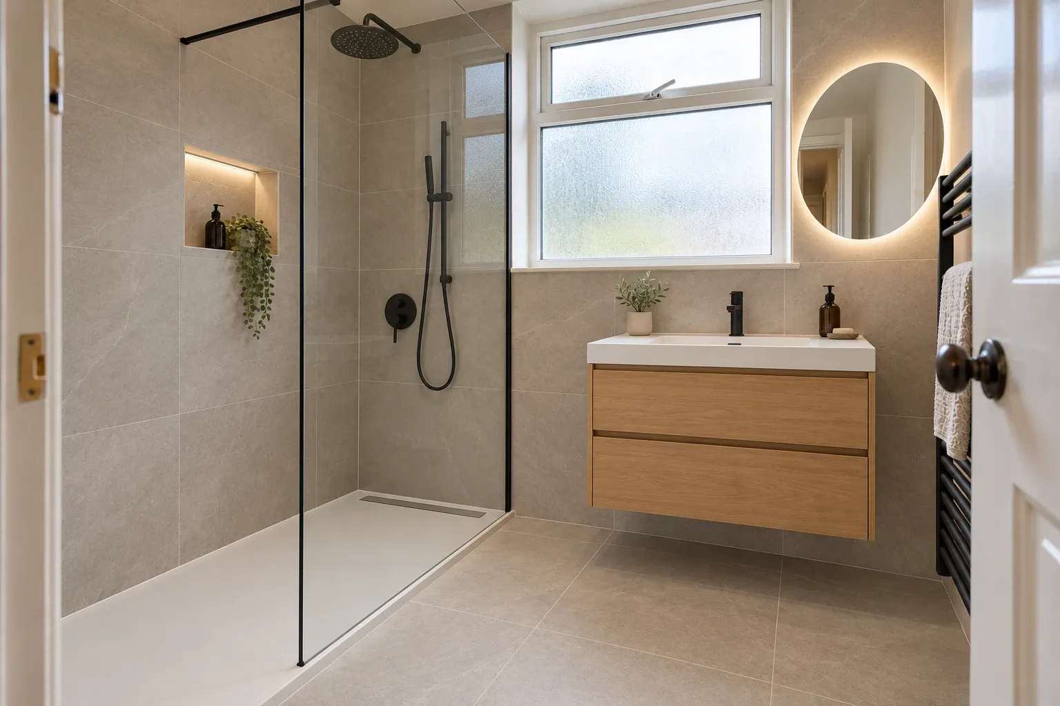 Rénovation de salle de bains, Après