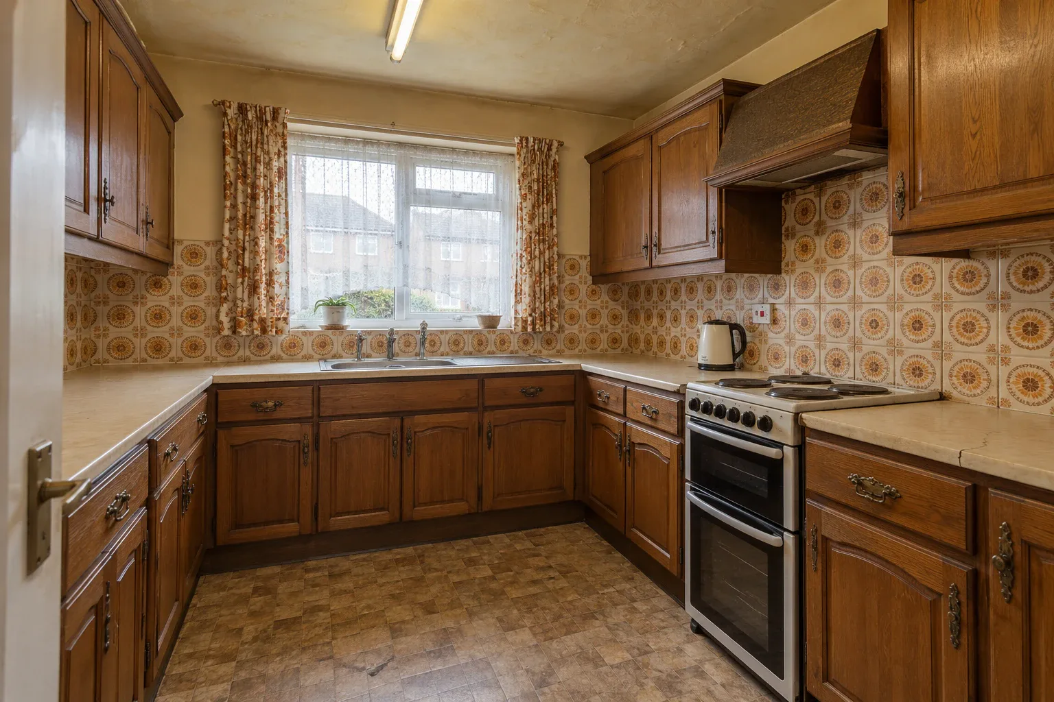 Rénovation de cuisine, Avant