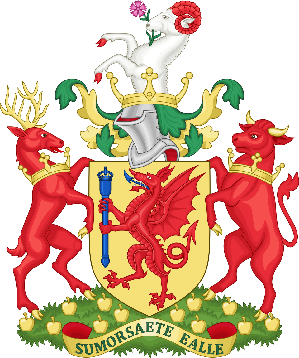 Coat of arms of Somerset