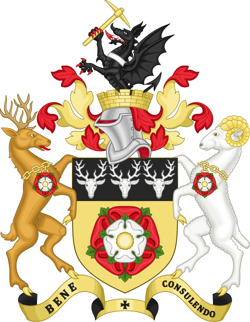 Coat of arms of Derbyshire